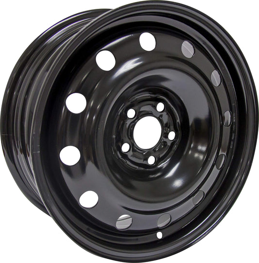 RTX, Steel Rim, New Aftermarket Wheel, 16X6.5, 5X100, 57.1, 44, black finish