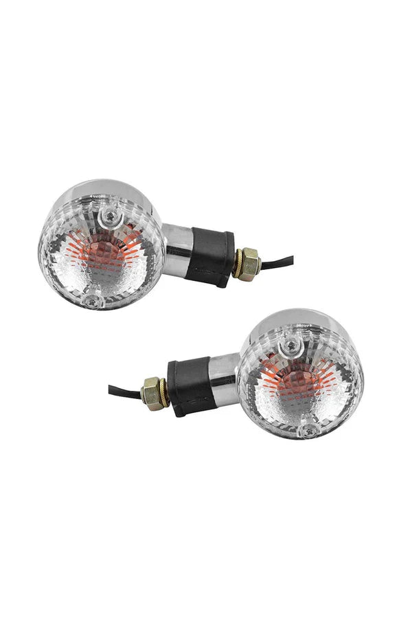 Halogen Bullet Indicator with white glass (set of 2)