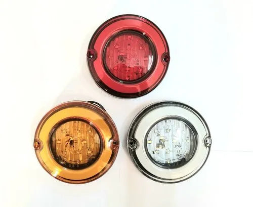 Motolamp Plastic Round Led Tail Light