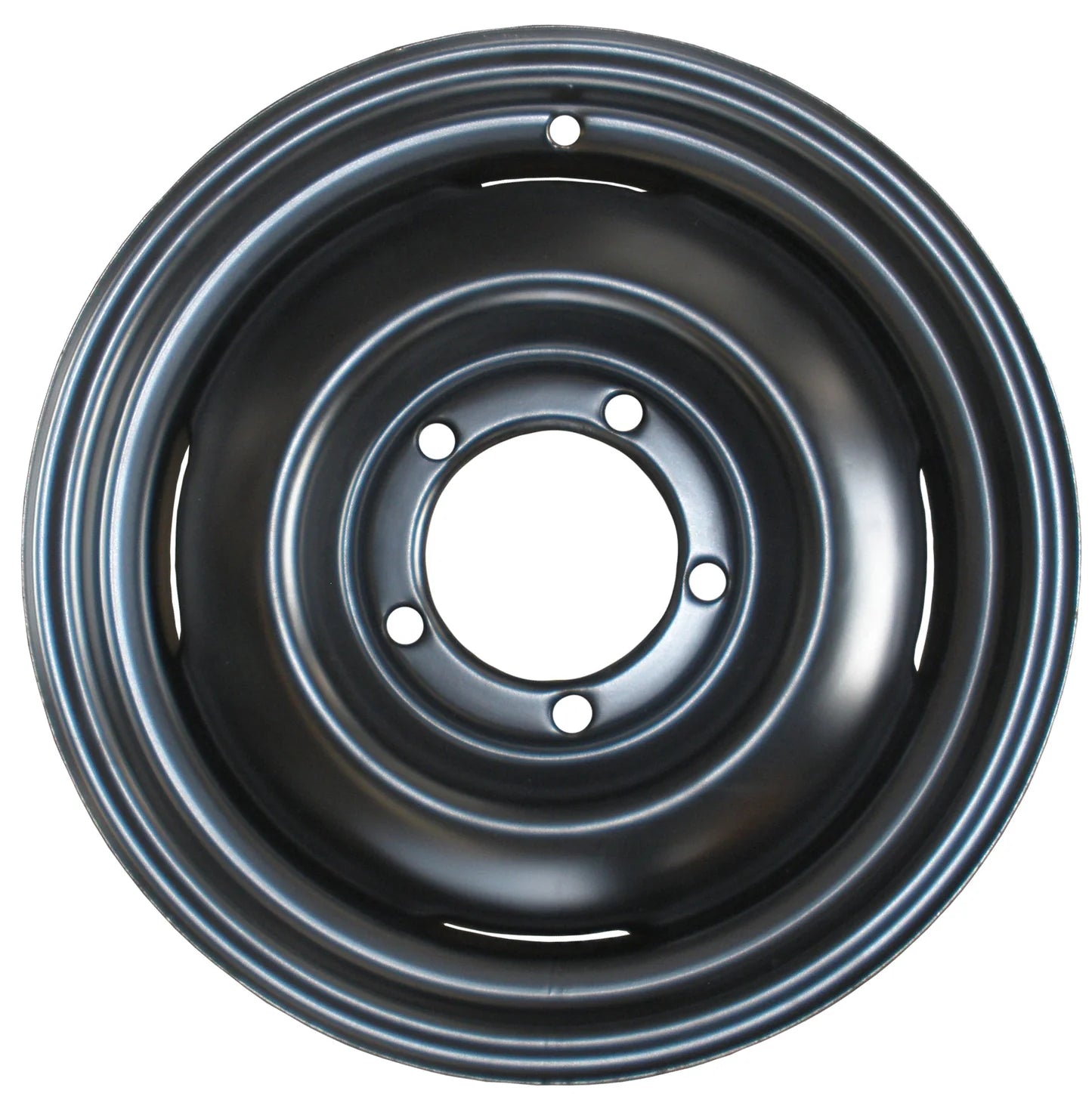 RTX, Steel Rim, New Aftermarket Wheel, 16X6.5, 5X100, 57.1, 44, black finish