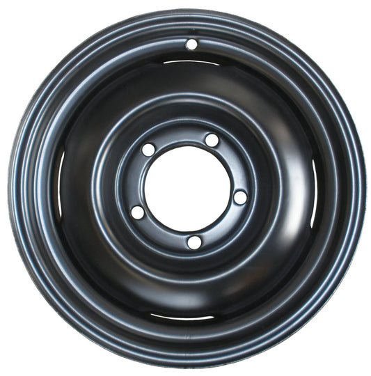 RTX, Steel Rim, New Aftermarket Wheel, 16X6.5, 5X100, 57.1, 44, black finish