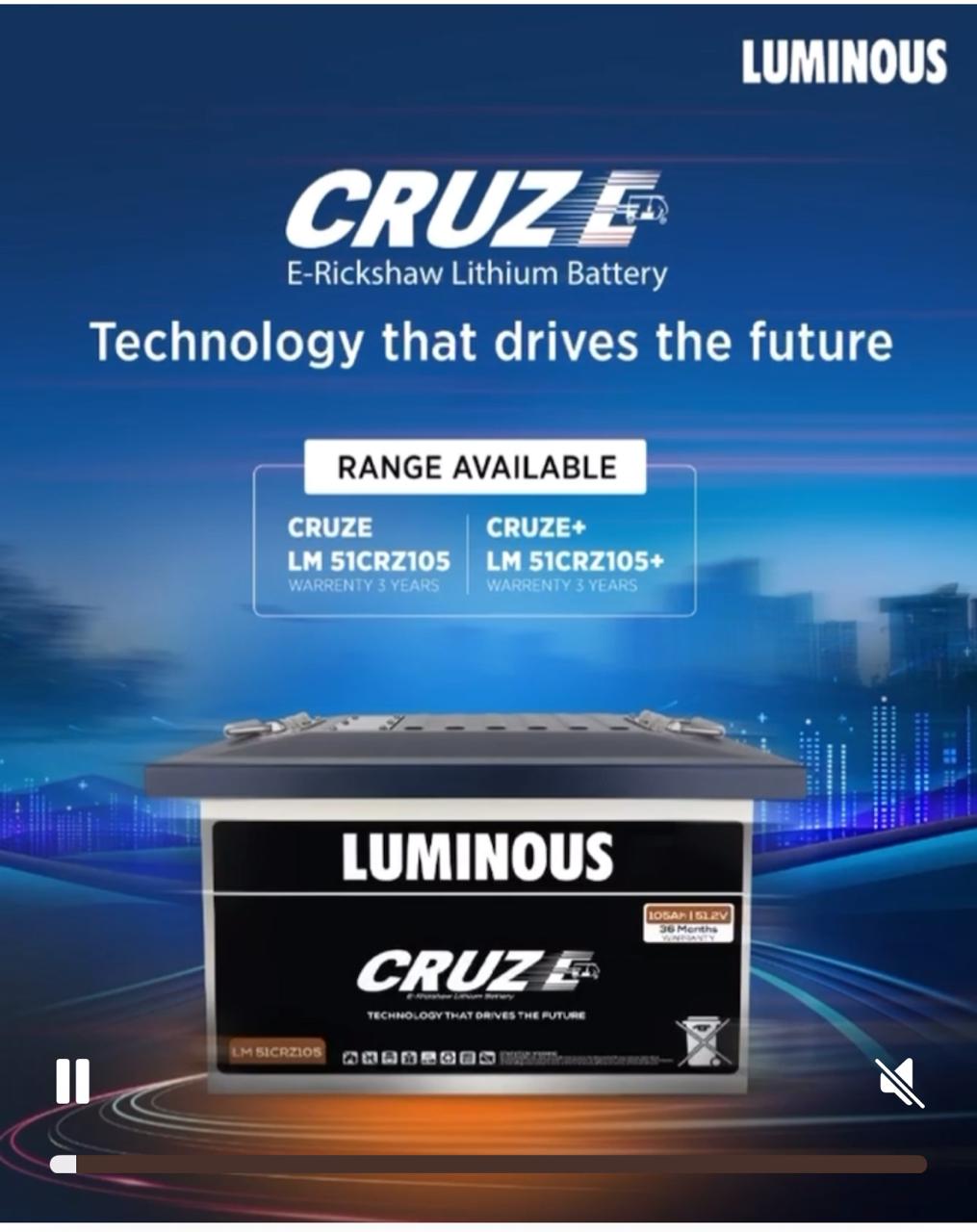 Luminous lithium battery