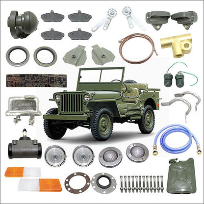 willy and ford jeep full accessories